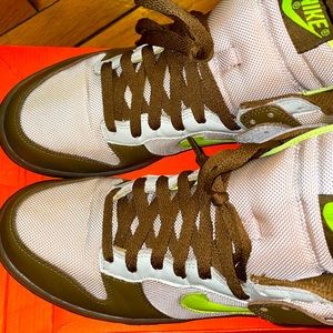 Nike Dunk High Brown/Volt 309432-371 Men’s Size 8